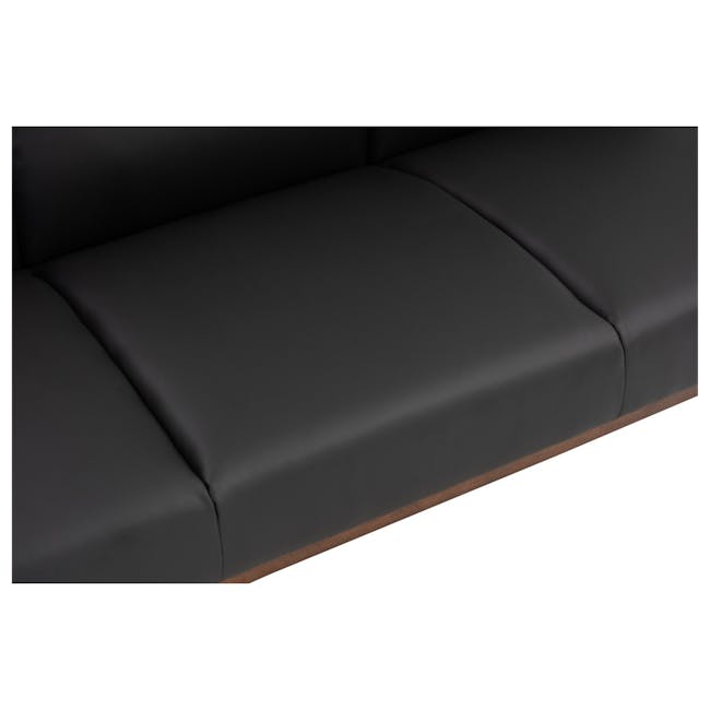 Mendo 2 Seater Sofa - Espresso (Faux Leather) - 7