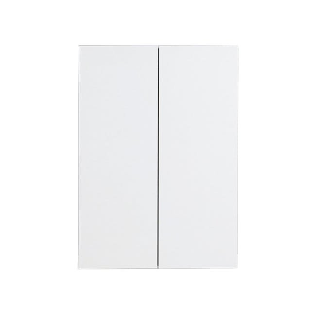 Fikk 2 Door Tall Cabinet - White - 12