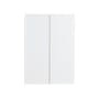 Fikk 2 Door Tall Cabinet - White - 12