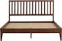 Callan Queen Bed with 2 Keva Bedside Tables in Cocoa - 3
