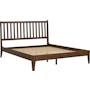 Callan Queen Bed with 2 Keva Bedside Tables in Cocoa - 4