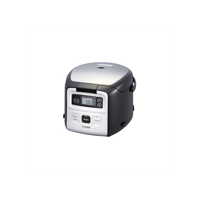 Tiger Microcomputer Controlled Rice Cooker 0.55L (Cool Black) - 1