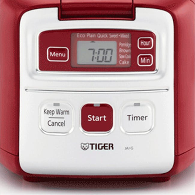 Tiger Microcomputer Controlled Rice Cooker 0.55L (Cool Black) - 3