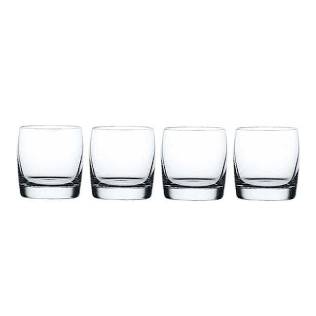 Nachtmann Vivendi Premium Lead Free Crystal Whisky Tumbler 4pcs Set - 0