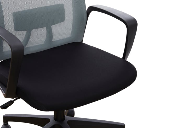 Warren High Back Office Chair - Grey - 4