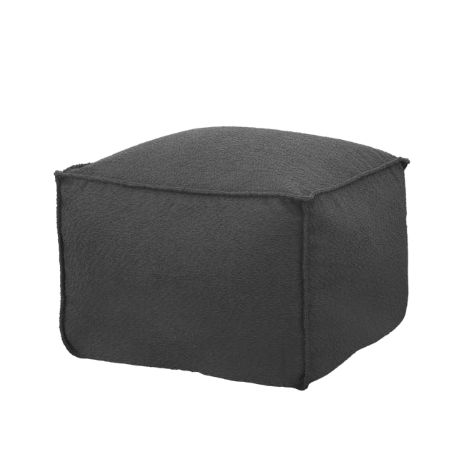 Cubic Square Bean Bag - Charcoal - 2
