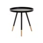 Innis Side Table - Black, Natural - 0
