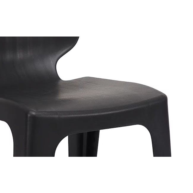 Otis Stackable Chair - Black - 4