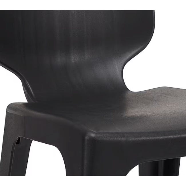 Otis Stackable Chair - Black - 4