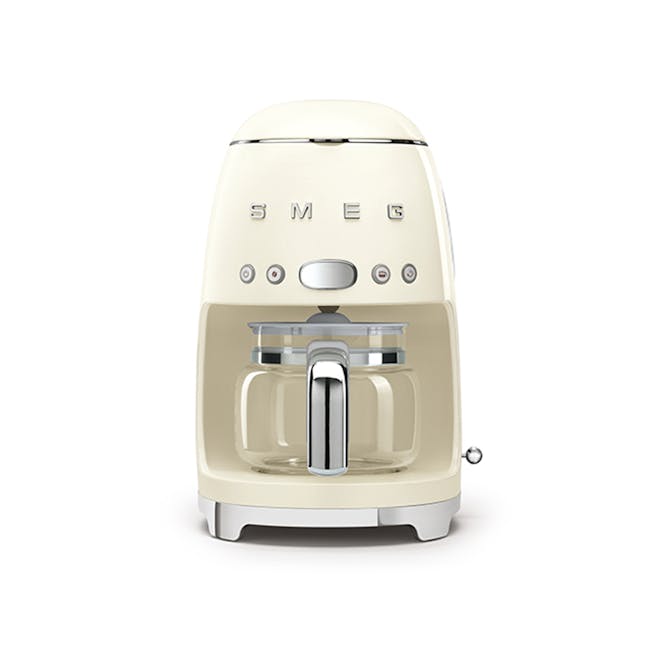 Smeg Drip Coffee Machine - Cream - 0