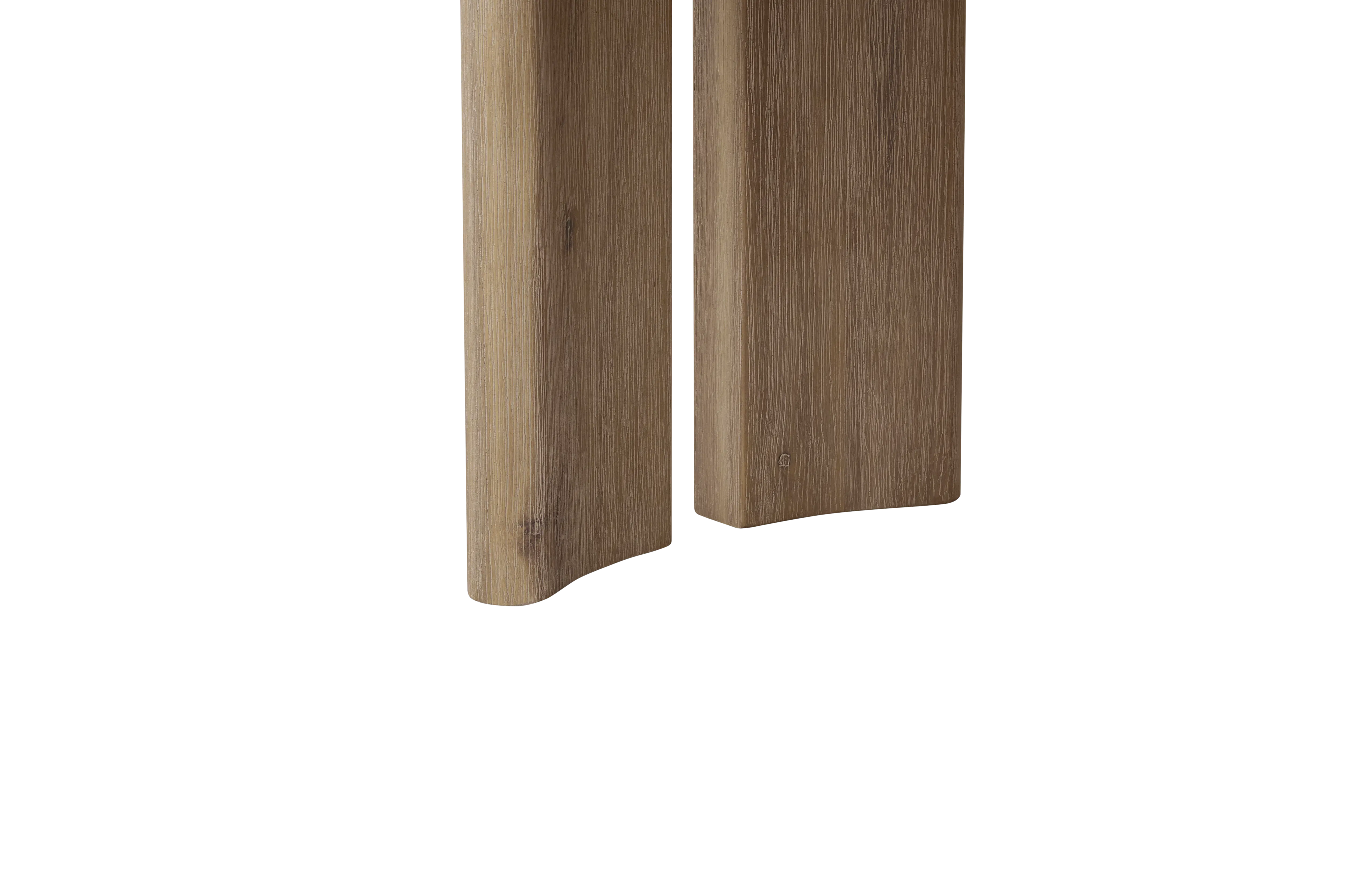 Catania Cushioned Bench 1.4m - 10 - Wooden legs, natural wood grain, smooth finish, minimalist design, rustic aesthetic