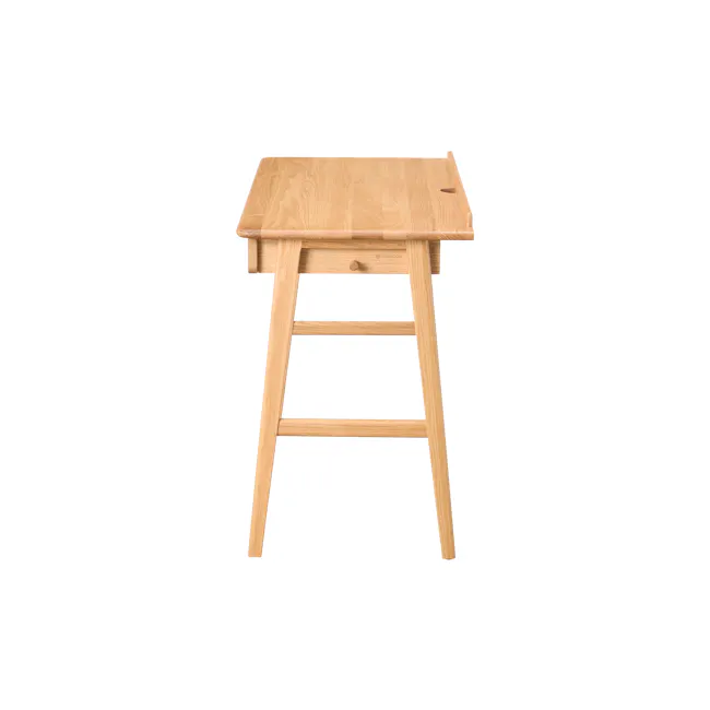 Chase Study Table 1m - 20 - Wooden stool, minimalist design, natural wood finish, simple structure, sturdy construction