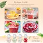 La Gourmet Healthy Retro Juice Blender - Imperial Red - 3