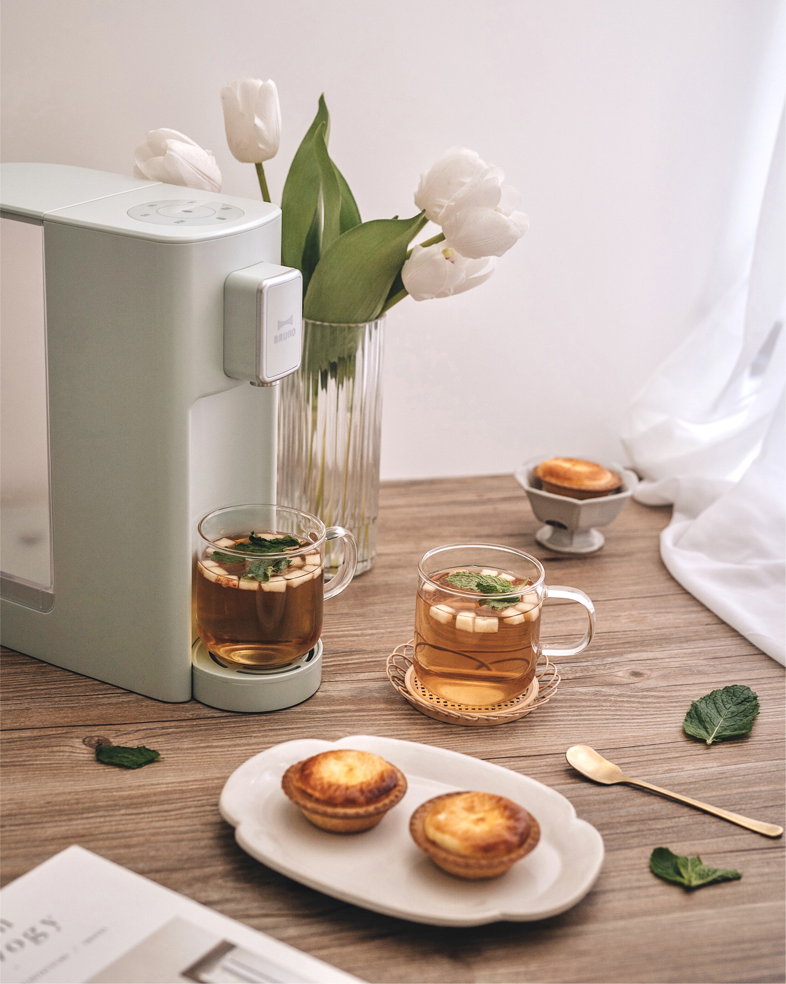 BRUNO Hot Water Dispenser Green, BRUNO Hotplates HipVan