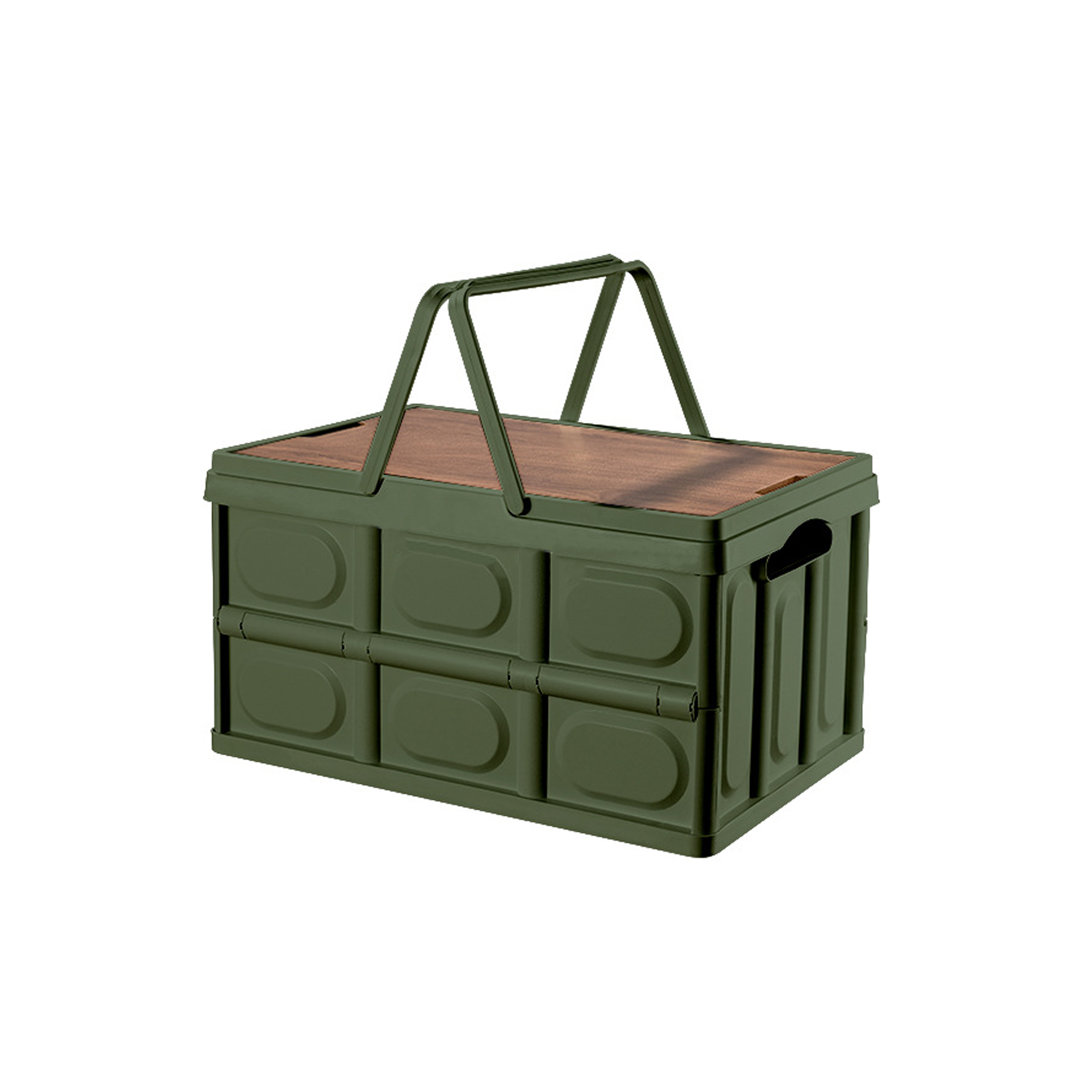 Blake Foldable Storage Box - Military Green