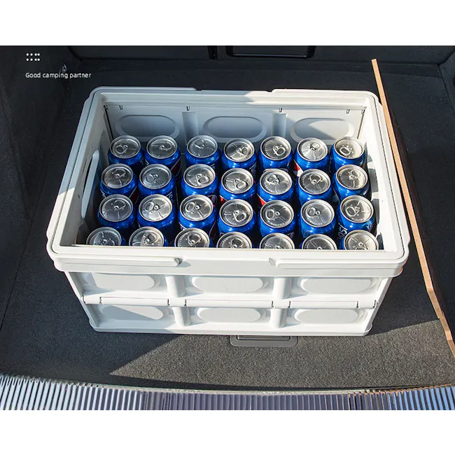 Blake Foldable Storage Box - Military Green - 9 - blue cans, camping, cooler, storage, organized, coolers, cool