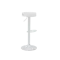 Ford Bar Stool - White (Faux Leather)