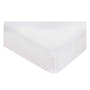 Natty Bedside Bed Fitted Sheet - White - 0