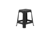 TOYOGO Square Dinning Stool - Black