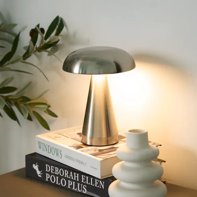 Roma LED Table Lamp - Silver - 7