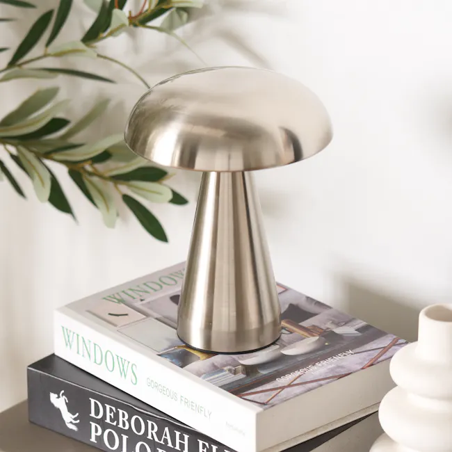 Roma LED Table Lamp - Silver - 6