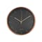 Pellicano Wall Clock - Black, Copper