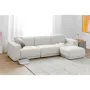 Milan Armless Unit - Ivory (Fabric) - 7