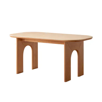 Kaie Dining Table 1.6m - Travertine (Sintered Stone)