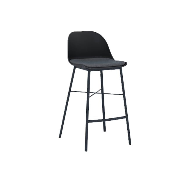 Denver Counter Chair - Black - 0