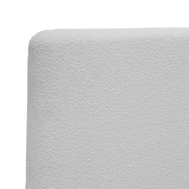 Aeva Single Adjustable Bed - Grey Boucle - 13