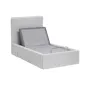Aeva Single Adjustable Bed - Grey Boucle - 7
