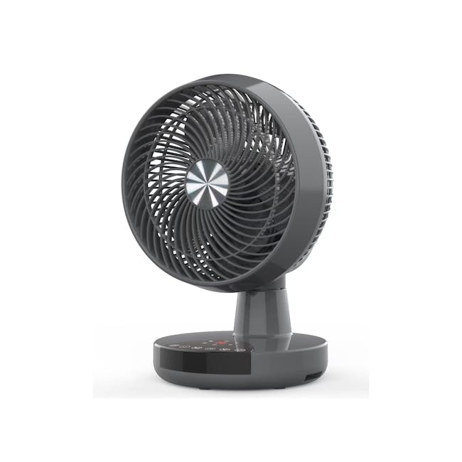MORRIES 9 Inch Air Circulation Desk Fan with Remote - 2