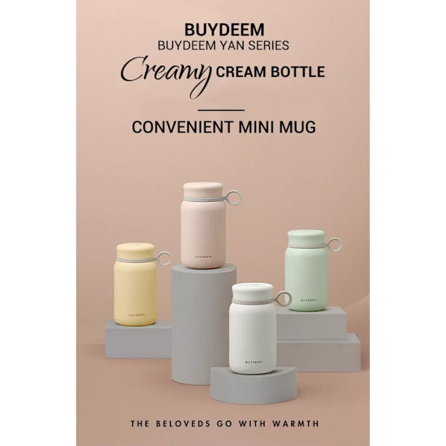 Buydeem Insulated Mini Travel Bottle 300ml - Pink - 1