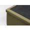 ESSENTIALS Single Headboard Storage Bed - Khaki (Fabric) - 1