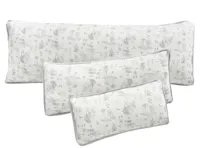 House of Holly Luxe Cloud Pillow - Seaside Toile Sunset (3 sizes)