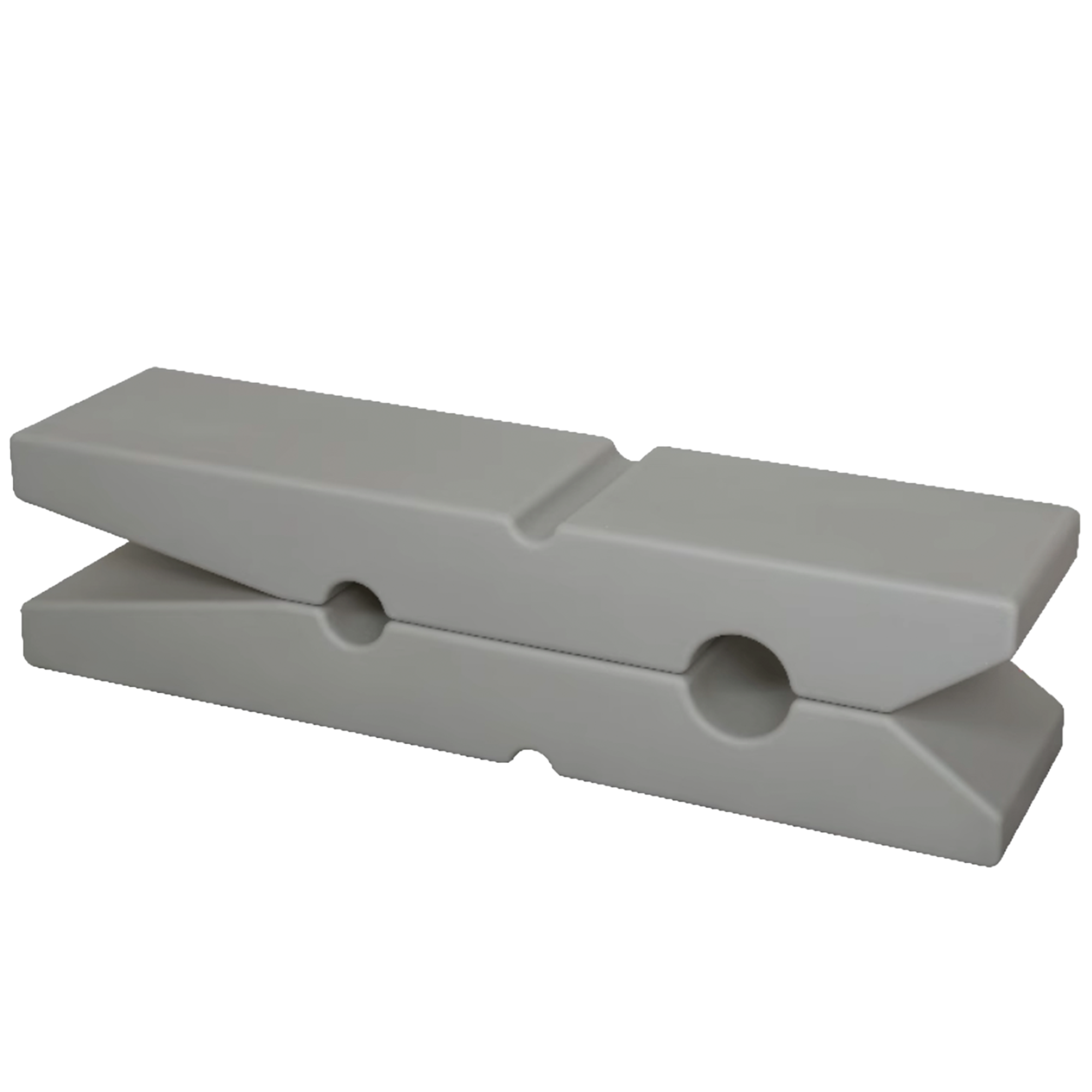 (As-is) Peg Design Bench 1.9m - Grey