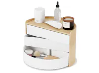 Moona Storage Box - White, Natural