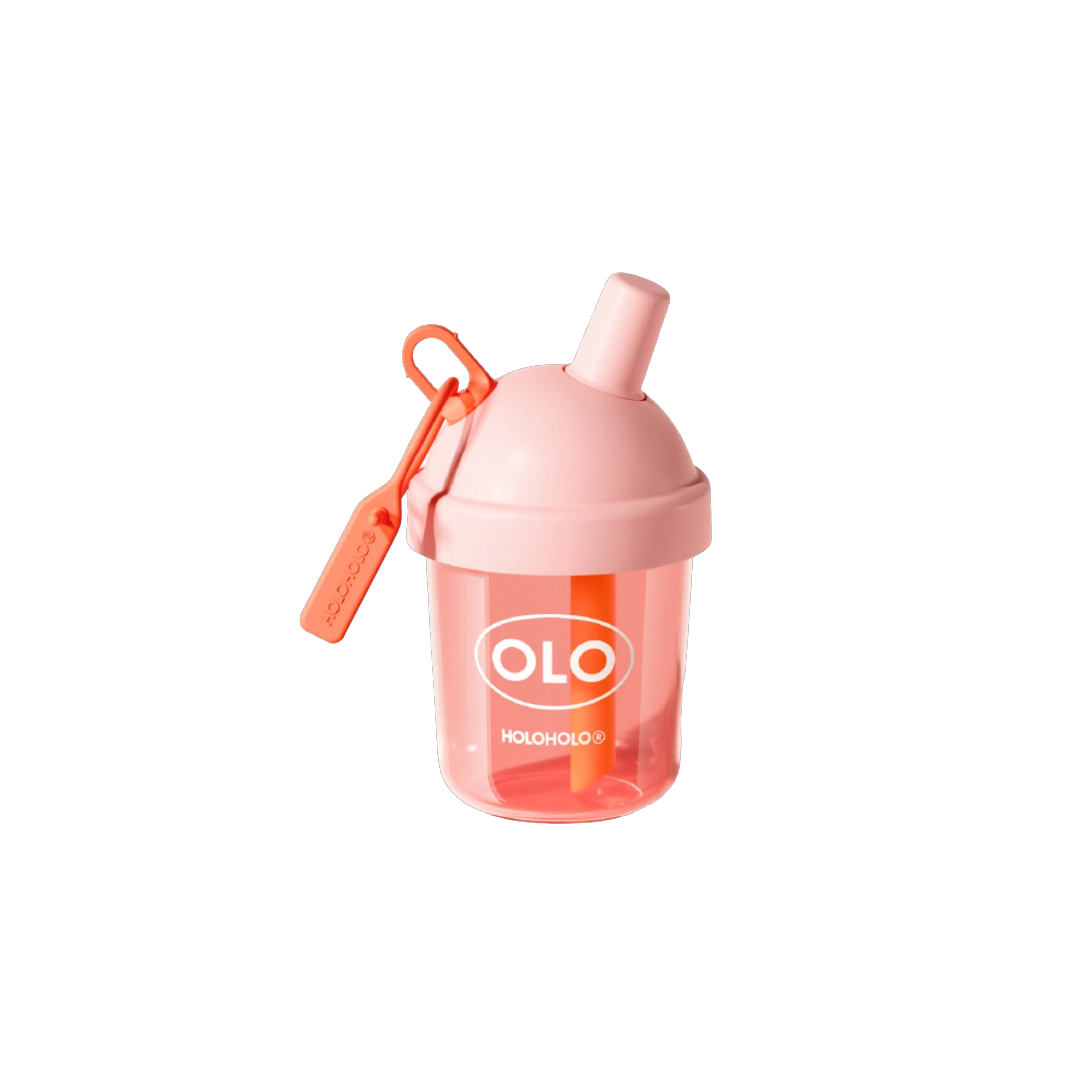 HOLOHOLO Mini Milk Tea Cup 420ml - Pink
