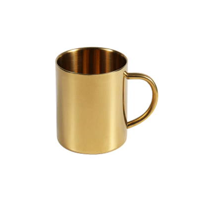 copper tea mug