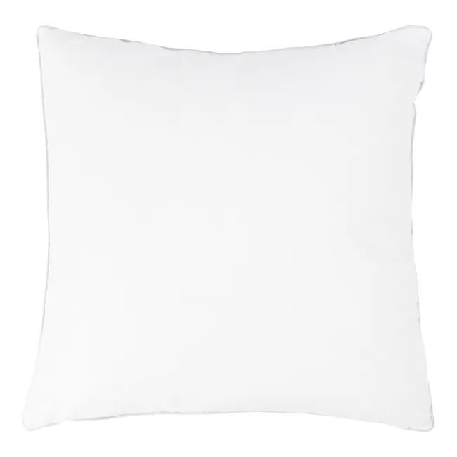 Laura Knitted Cushion - Cream - 4 - White, square, pillow, plain, soft, comfortable, minimalist, elegant, modern, cozy