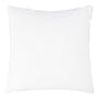 Elly Knitted Cushion with Tassels - Off White - 6