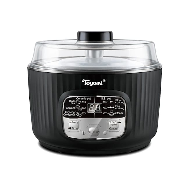 TOYOMI 1.8L Double Boil Cooker SC 1822 - 1