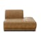 Milan Right Extended Unit - Tan (Faux Leather)