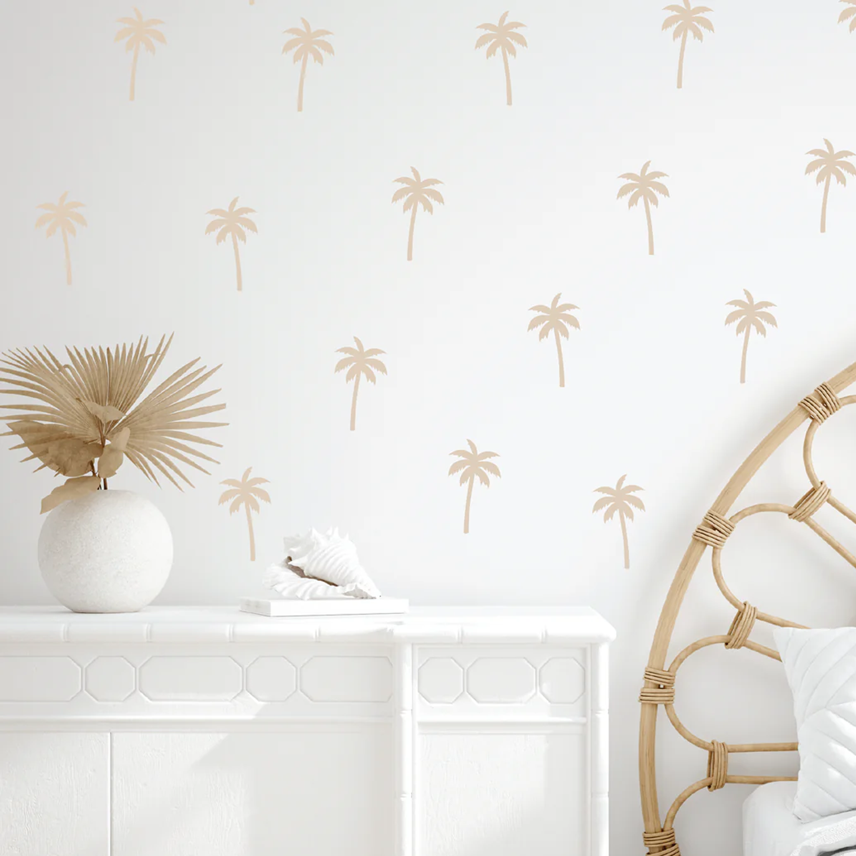 Urban Li'l Palm Trees Fabric Decal