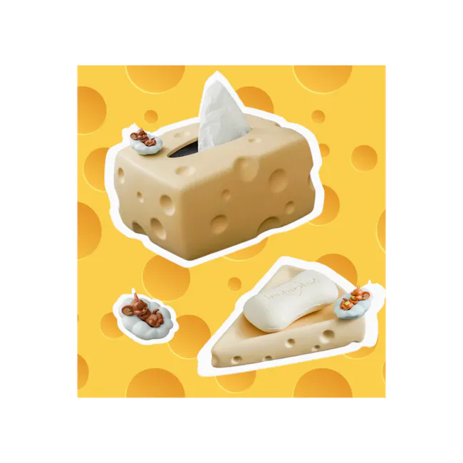 Croissant Ceramic Tissue Box - 2