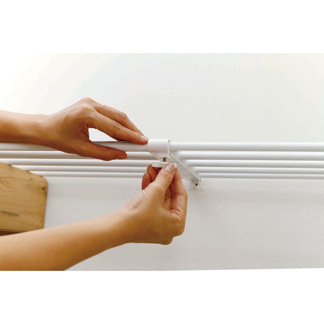 HEIAN DIY Full Extension Shelf - 75cm to 120cm - 5