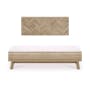 Giselle Queen Bed with 2 Giselle Bedside Tables - 3