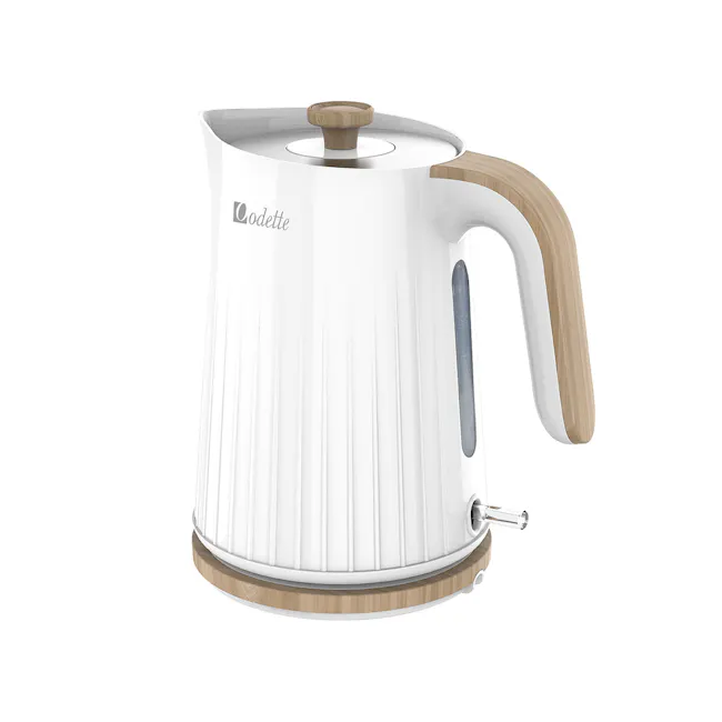 Odette George Series 1.7L Electric Kettle - White - 1 - White, modern, elegant, minimalist, contemporary, stylish