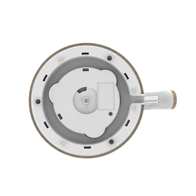 Odette George Series 1.7L Electric Kettle - White - 3 - 3D model, circular design, electronic device, compact size, white