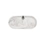 Table Matters Marble Oval Plate - 0